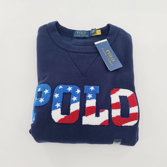 Polo Ralph Lauren Americana Crew Neck Pullover - Picture 4 of 8